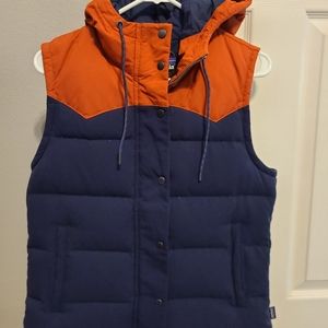 Patagonia bivy down vest small,EUC, like new!!